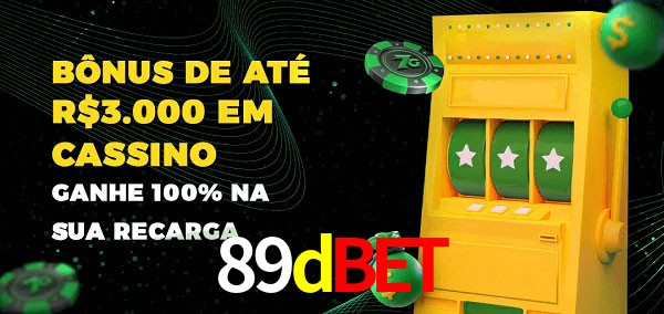 89dbet melhor bônus de depósito