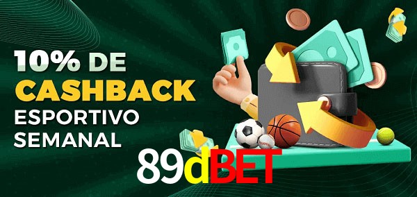 10% de bônus de cashback na 89dbet